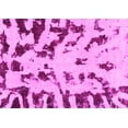 thumbnail image 1 of Ahgly Company Indoor Rectangle Abstract Pink Modern Area Rugs, 2' x 5', 1 of 4