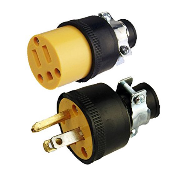 Male And Female Extension Cord Ends