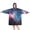 Colorful Starry Sky and Universe-3, variant on Wearable Blanket Hoodie,Colorful Starry Sky and Universe Oversized Sherpa Blanket Hoodie with Super Pockets,Super Warm Fuzzy Pullover for Women & Men