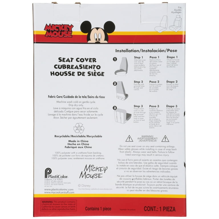 Mickey mouse clearance seat covers walmart