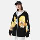 thumbnail image 3 of Fotbe Bee Happy Sunflower Gnomes Chaqueta con Protección Solar UPF 50+ para Hombre y Mujer, Camisa con Capucha y Bolsillos-X-Large, 3 of 7