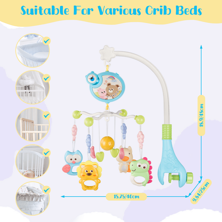 Baby mobile projector deals ceiling