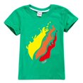 thumbnail image 1 of T-Shirt Imprimé Flamme pour Garçons et Filles Manches Courtes Col Rond T-Shirt Décontracté d'Été, 1 of 2