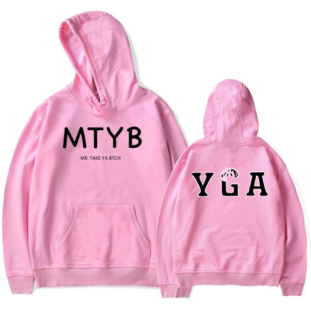 lil mabu merch yga mr. take ya b tch hoodies mtyb sweatshirt drawstring pocket hoodies sweatshirt hip hop Pullovers