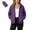 Purple, variant on Zulora Women's Packable Water-Repellent Windbreaker Jacket - Lightweight Hooded Full Zip with Pockets for Travel, Daily Casual & Outdoor Wear