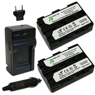 Sony Cybershot DSC-T70 High Capacity Batteries (2 Units) + AC/DC