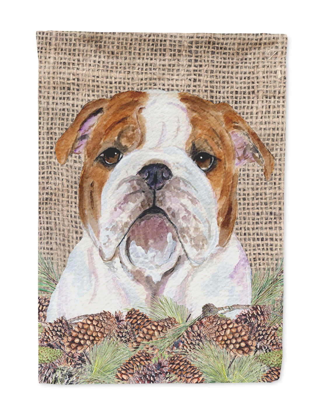 Bulldog English Flag by Caroline