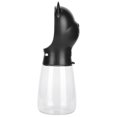 thumbnail image 5 of Alimentador de agua al aire libre para mascotas de 480 ml, taza para beber portátil para mascotas, botella de agua para cachorros, taza para beber, color negro, 5 of 5