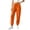 Orange #279, variant on Women's Jogger Pants Drawstring Elastic Waist Loose Fit Solid Color Casual Sweatpants Lounge Pants with Pockets