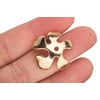 Abstract Petal Beads Cap Gold-Plated Size: 25x8mm 12-Pieces