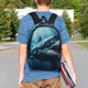 thumbnail image 4 of Easygdp 3D Realistic Shark Mochila Ligera de 15 Pulgadas para Estudiantes, Mochila Cómoda para la Escuela y Viajes, Correas Ajustables, 4 of 6
