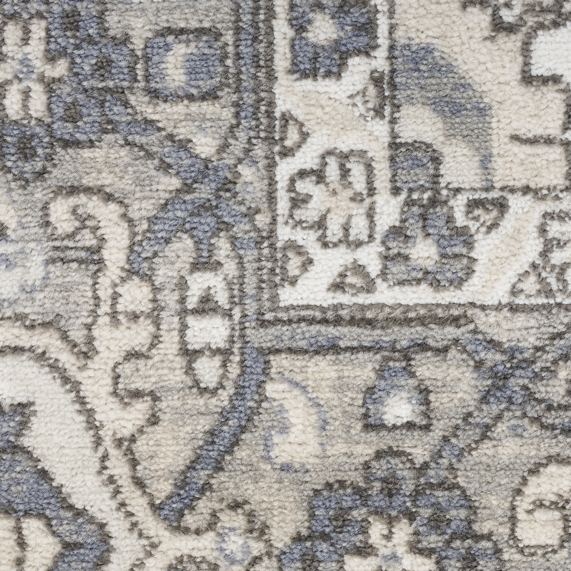Nourison Concerto 6' x 9' Ivory Blue Vintage Indoor Rug