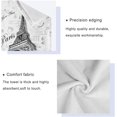 thumbnail image 4 of GZHJMY Paris Eiffel Tower Towels Set of 3, 1 Bath Towel, 1 Washcloth, 1 Hand Towel, Soft and Highly Absorbent Cotton Towels for Bathroom, Hotel, Kitchen, 4 of 7
