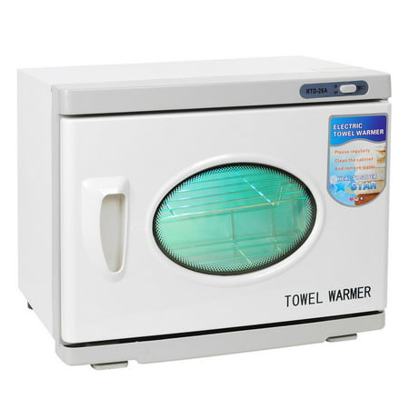 26L 2in1 UV Sterilizer 50-60 Towels Warmer Hot Cabinet Spa Salon Heater Manicure Beauty