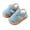 Blue, variant on Boys Girls Summer Sandals Closed-Toe Anti-Slip Premium Rubber Sole Toddler First Walkers Shoes