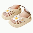 thumbnail image 3 of Godom Girls' Sandals Summer Dress Shoes Lightweight Open Toe Beach Sandal for Toddler Little Big Kid, 3 of 7