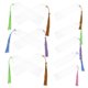 thumbnail image 5 of unbranded 1Jgo Acrílico Transparente Con Borlas Coloridas Para Y Regalo, 5 of 8
