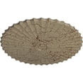 thumbnail image 3 of 47 5/8"OD x 2"P Shakuras Ceiling Medallion (For Canopies up to 6 1/2"), Hand-Painted Gobi Desert Crackle, 3 of 5
