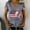 Gray, variant on Womens 250th Anniversary Usa Shirt Patriotic V‑Neck 250 Anniversary USA Flag 250 Anniversary USA Flag Shirts 1776‑2026 Black L