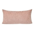 thumbnail image 4 of Home Soft Things Tanga Jacquard Chenille 2 Piece Throw Pillow Cover Set - Rose Quartz - 14" x 26", 4 of 7