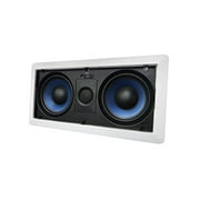 5252W Silver Ticket in-Wall in-Ceiling Speaker with Pivoting Tweeter (Dual 5.25 Inch in-Wall Center Channel)