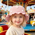thumbnail image 2 of Baby Girls Knitted Strawberry Hat Strawberry Crochet Breathable Warm Hat, Fall Winter, Pink 1-4 Years, 2 of 7
