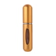 thumbnail image 1 of 2 mini atomizadores de perfume recargables de 5 ml para hombres y mujeres, botellas de perfume portátiles de viaje para fiestas, 2 unidades doradas., 1 of 12