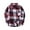 Wine, variant on LLYwey Baby Jackets Toddler Shirt Jackets Plaid Long Sleeve Lapel Button Jackets Kids Boys Girls Coats Fall Tops New Newborn Long Sleeve Casual Jackets Outwear Black 9-10T