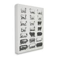 thumbnail image 3 of Stupell Industries Vintage Farm Animal Chart Graphic Art Gallery Wrapped Canvas Print Wall Art, Design by Daphne Polselli, 3 of 7