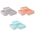 thumbnail image 3 of 3PCS Multi Cells Underwear Storage Box Drawer Organizer for Bra Panties Socks, 3 of 7