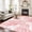 Pink, variant on Blue Teal Coastal Area Rug 5x8 FT, Non Slip Bedroom Throw Carpet, Summer Beach Nautical Coral Starfish Washable Soft Floor Carpet Non-Shedding Rug for Living Room Nursery Dorm Office