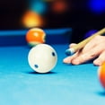 thumbnail image 4 of YSNOOWE Ensemble de Balles de Piscine en Résine Balles de Billard Blanc 1 Pcs Strike, 4 of 8