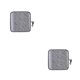thumbnail image 4 of Kenally Cojín de asiento calefactable Cojín elástico para silla de sofá 3 ajustes de temperatura Luz universal Almohadillas de cadera Gris 2piezas, 4 of 6