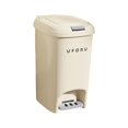 thumbnail image 2 of DOLITY Foot Pedal Garbage Bin Kitchen Step Trash Can for Toilet Laundry Room Garage 20L, 2 of 9