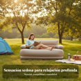 thumbnail image 4 of Abbraccia Sofá de aire, sofá inflable para camping, colchón portátil plegable, evento, bomba incorporada, 4 of 6