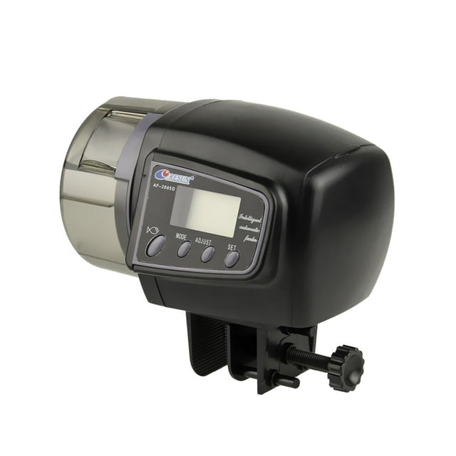 Dispensador Automático para Acuario con Programador de Tiempo y Pantalla LCD