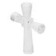 thumbnail image 5 of NICEXMAS White Crystal Cross Ornament Decorative Standing Cross for Home Decor and Display, 5 of 8