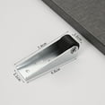thumbnail image 2 of 0.63Inch Low Profile Casters Wheel, Mini Long Frame Rigid Caster, Small Fixed Caster Wheels for Furniture, Drawer, Door, Bookcase, DIY, Vertical or Horizontal Installation (Black) 0.63x2.68", 2 of 9