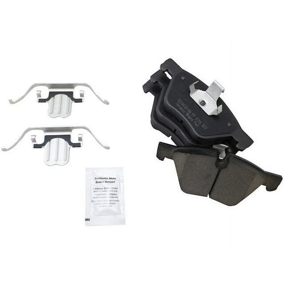 Front Brake Pad Set - Compatible with 2004, 2007 BMW 525i