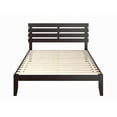 thumbnail image 3 of AFI Oxford 14" Queen Wood Platform Bed Frame with Modern Pallet Headboard, Espresso, 3 of 6