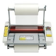 thumbnail image 3 of Machine de Laminage à Rouleau Chaud Froid A3 à Quatre Rouleaux Laminateur Laminateur Régulation de Vitesse Haut de Gamme Laminateur Thermique 110V/220v 9350T, 3 of 4