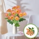 thumbnail image 1 of Decoración del hogar, decoración de habitaciones, decoración de paredes, flores artificiales de margaritas, ramo de simulación, decoraciones navideñas para exteriores, hogar, jardín, flores de margari, 1 of 6