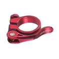 thumbnail image 3 of Bike Seat Post Clamp Bike Seat Clamp Durable Parts Portable Premium Seat Tube Clip, Seatpost Clamp for Road Biking Red 34.9mm, 3 of 8