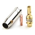 thumbnail image 3 of 3Pcs/Set Co2 Mig Welding Torch Air Cooled Mb 15Ak Contact Tip Holder Gas Nozzle, 3 of 9