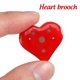 thumbnail image 3 of 20 broches rojos con forma de corazón, luminosos, brillantes, para solapa, para San Valentín, regalo, accesorios de decoración, 3 of 6