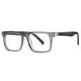 thumbnail image 1 of BotaniNest Fashionable Square Glasses Suitable For Both And Flat Square Blue Light Glasses Transparent Lens Glasses Without, 1 of 2