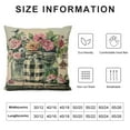 thumbnail image 5 of Blue Truck Throw Pillow Covers Pink Floral Outdoor Pillows Decor Farmhouse Lumbar Decorative Throw Pillows Cases Decorations for Couch Sofa Porch, 5 of 5