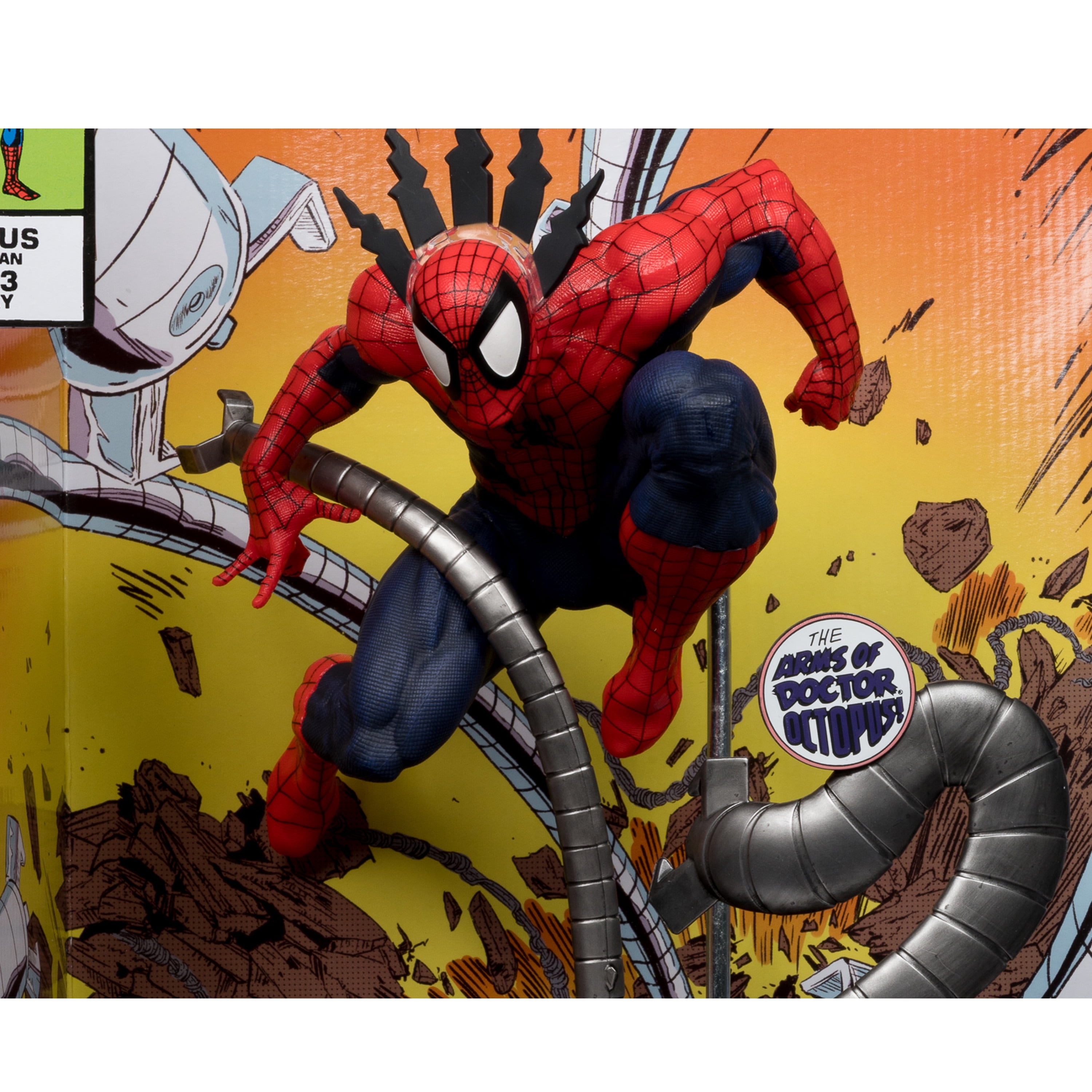 Spider-Man 1:6th Scale Collectible w/ Scene & Comic (Marvel Tales #223) - McFarlane Toys