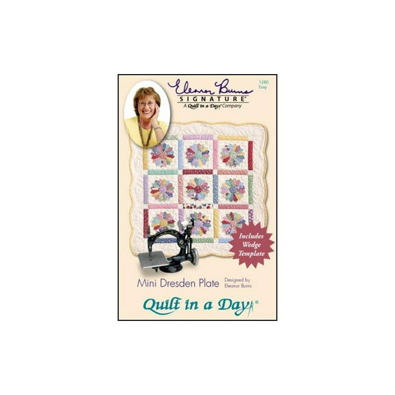 Mini Dresden Plate: Eleanor Burns Signature Pattern 735272012801