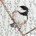thumbnail image 3 of Norman, Michele 12x12 Black Modern Framed Museum Art Print Titled - Wee Chickadee, 3 of 5